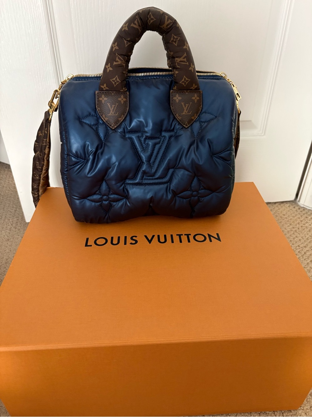 Louis Vuitton Speedy Bandouliere 25 monogram puffy bag - Picture 3 of 10
